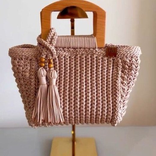 Bolsa Veneza – bolsa de crochê