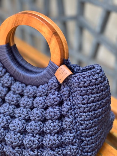 Nova Bolsa – bolsa de crochê
